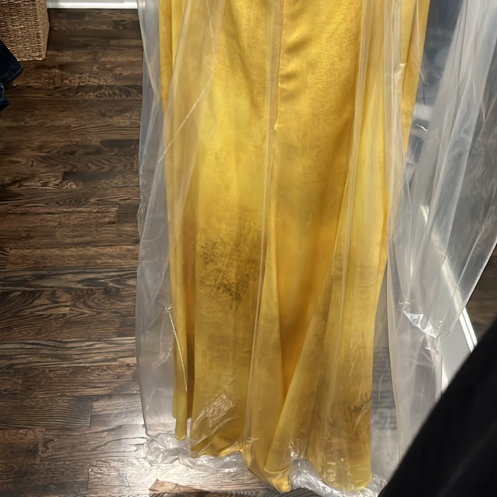 Silvia Tcherassi Silk Yellow Camila Gown XS - Absolutely stunning gown!! - Picture 8 of 9